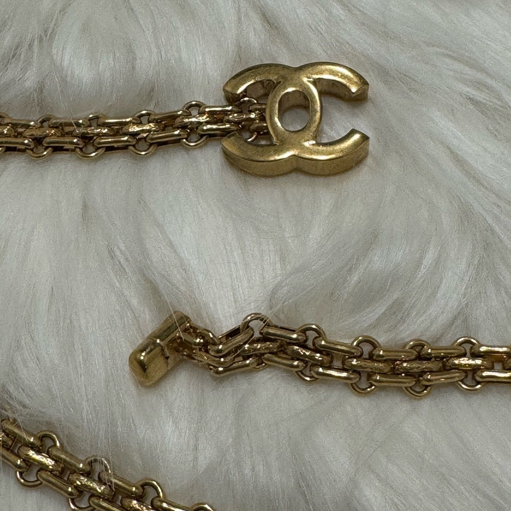 Chanel CC Lock Gold Chain Belt / Necklace - Picture 4 of 5